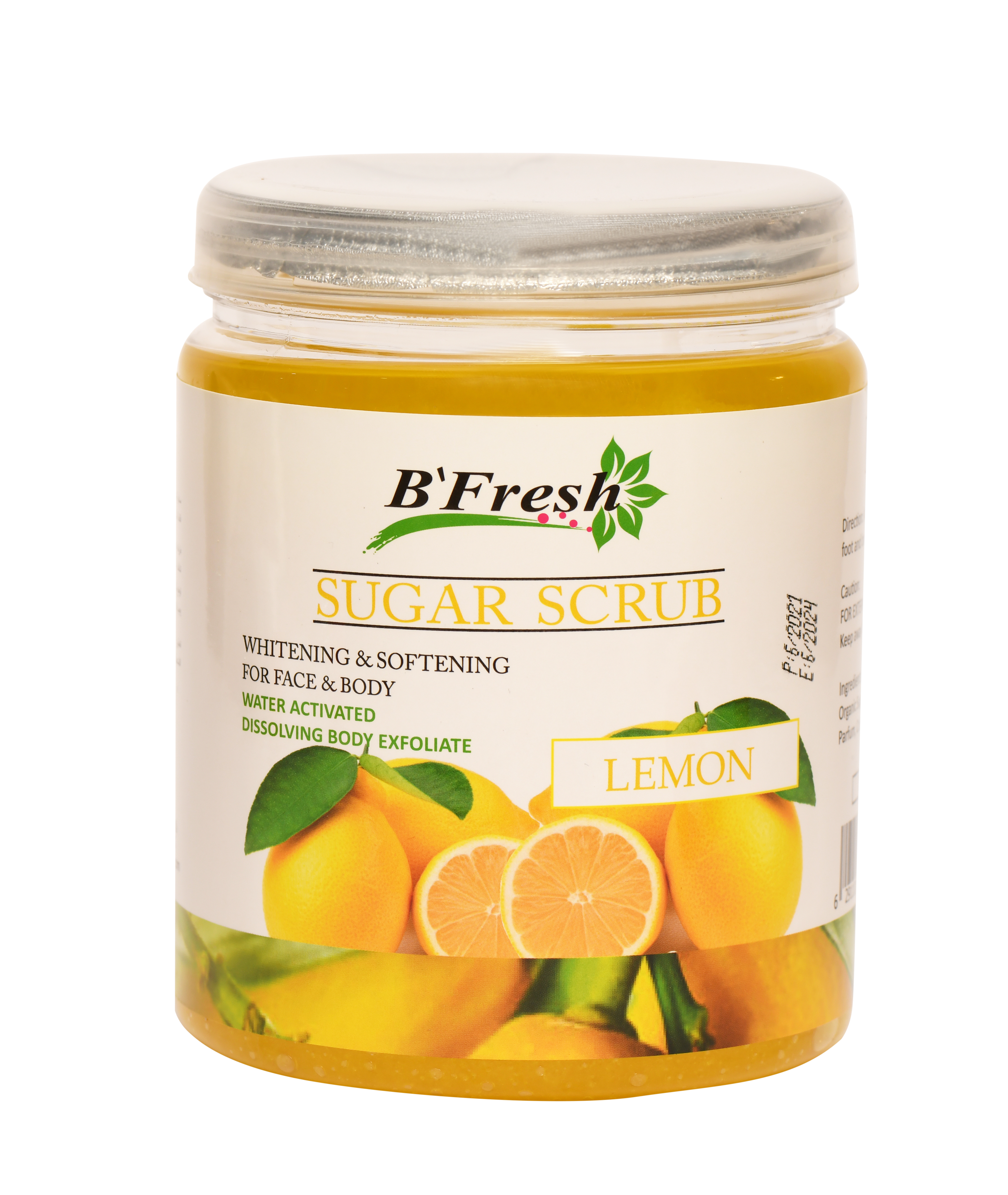 Beauty 5 Star sugar scrub lemon whitening softening