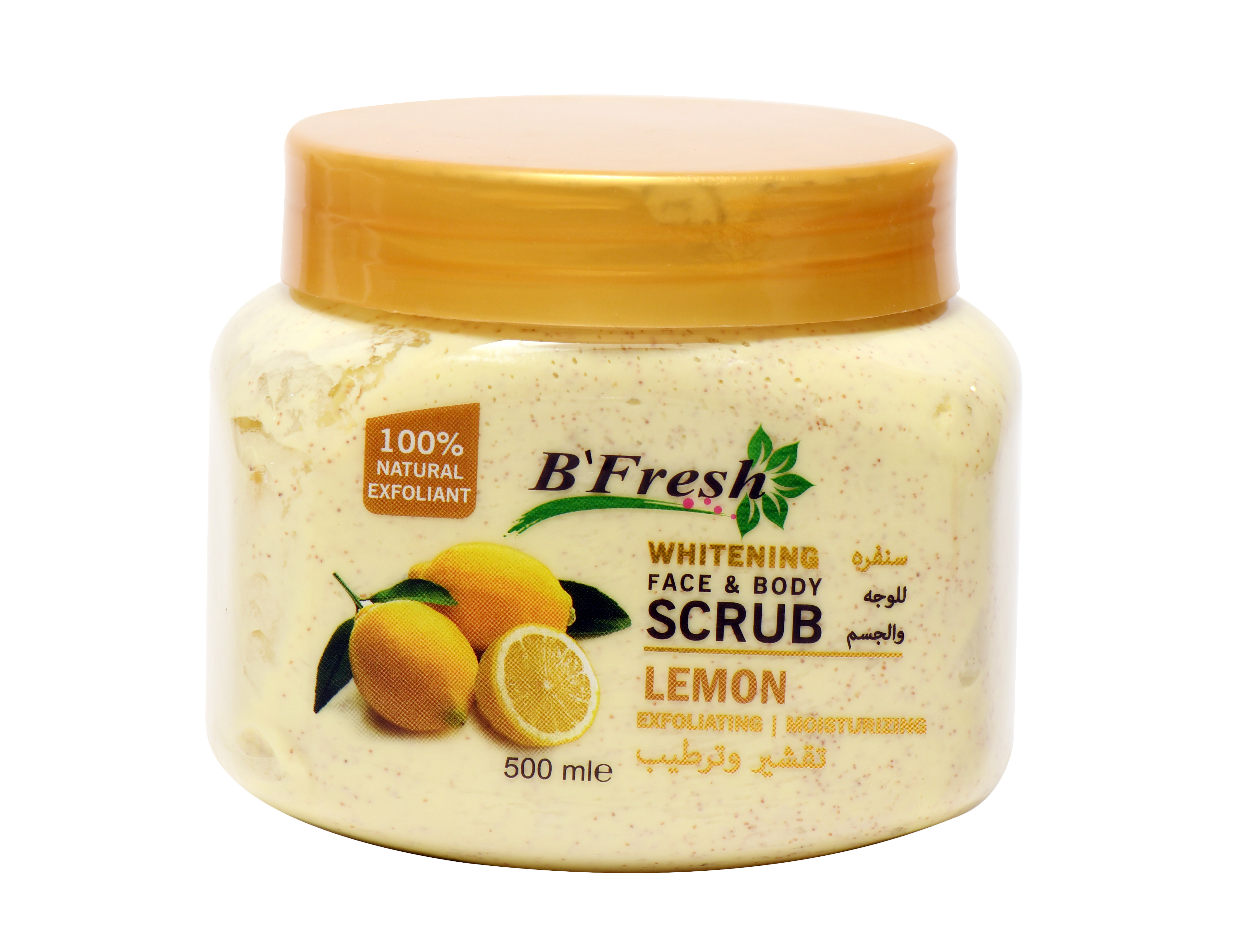 Beauty 5 Star whitening face body lemon scrub